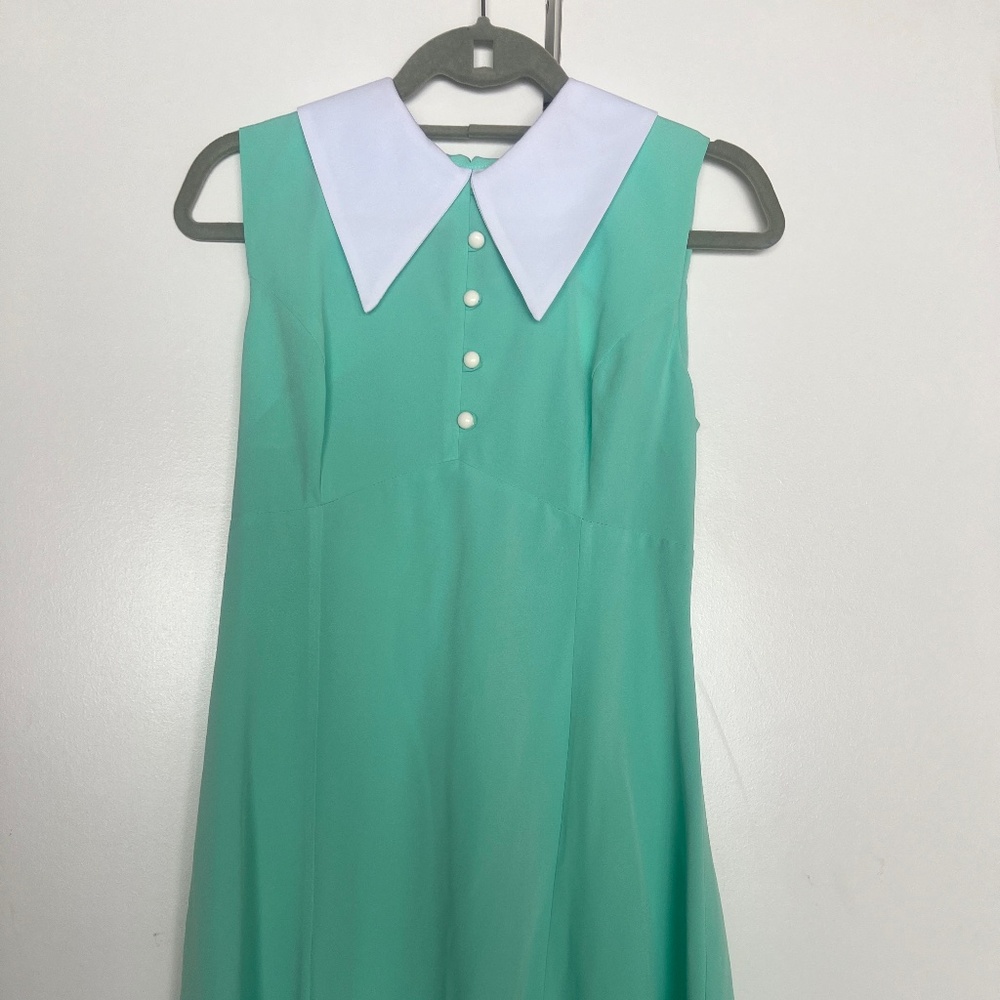 Marmalade Shop Mint Green Retro Dress - Size M